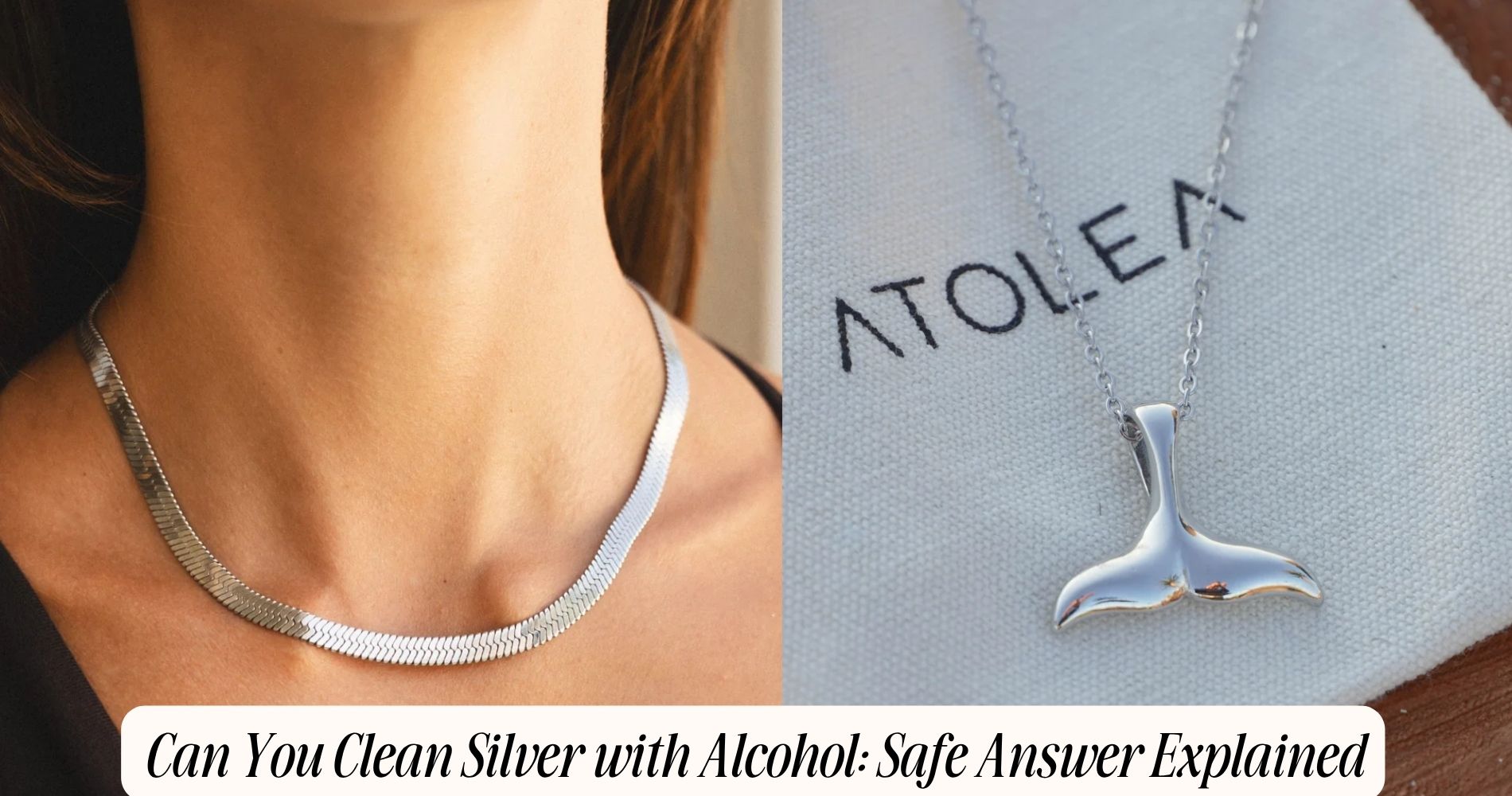 can you clean silver with alcohol