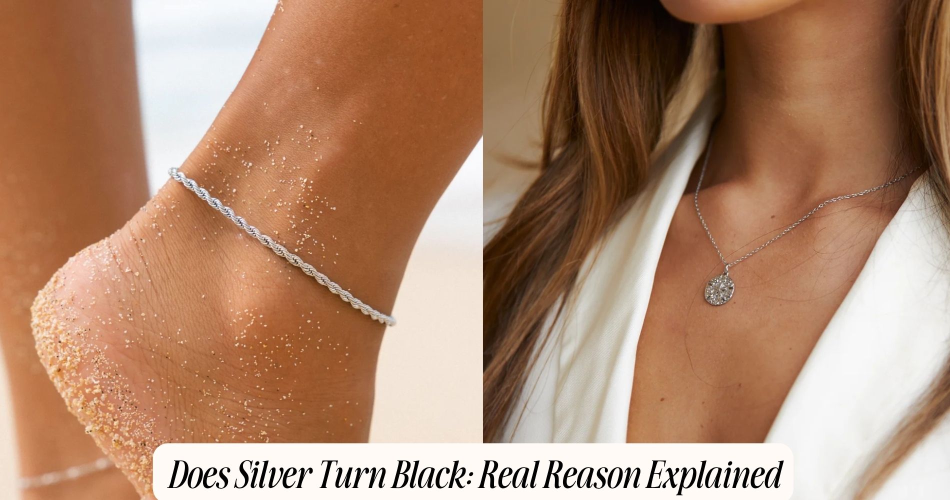 does silver turn black