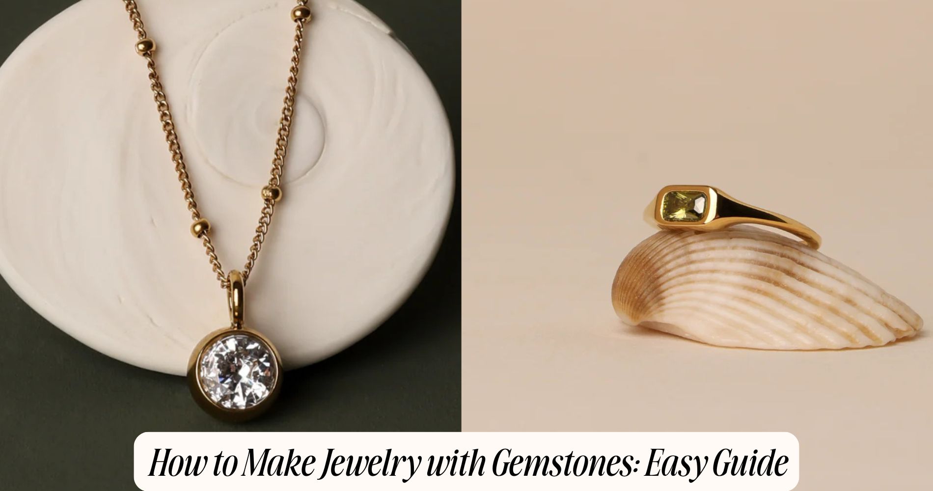 how to make jewelry with gemstones
