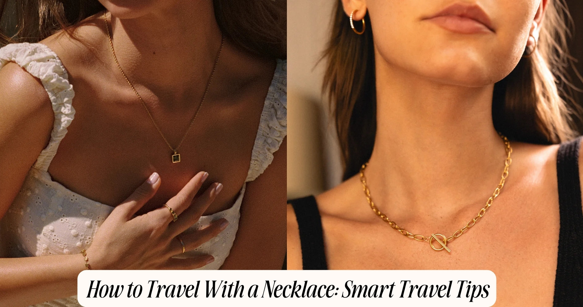 how to travel with a necklace