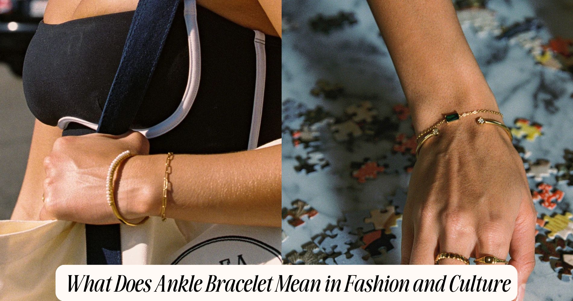 what does ankle bracelet mean