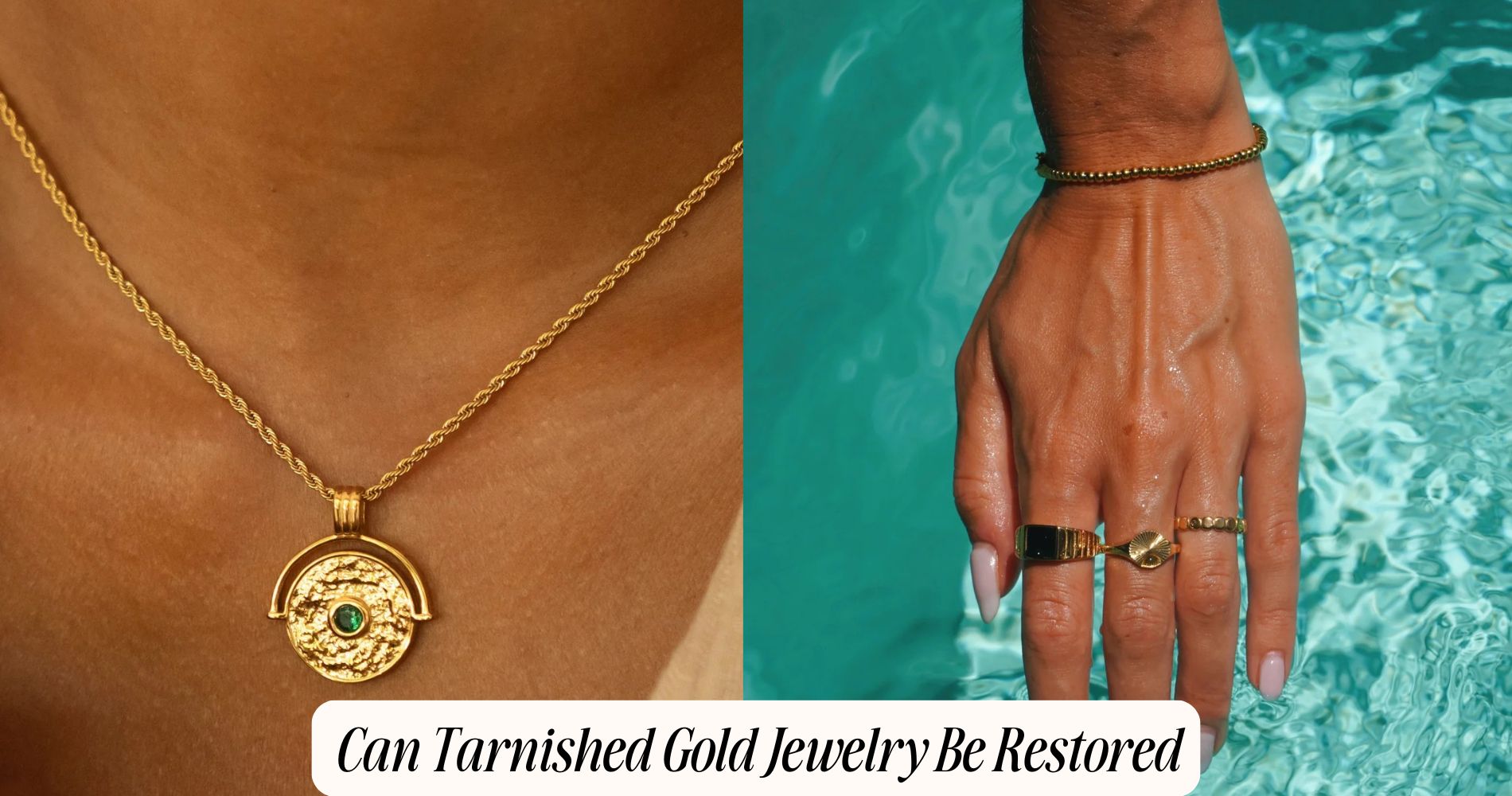 can tarnished gold jewelry be restored