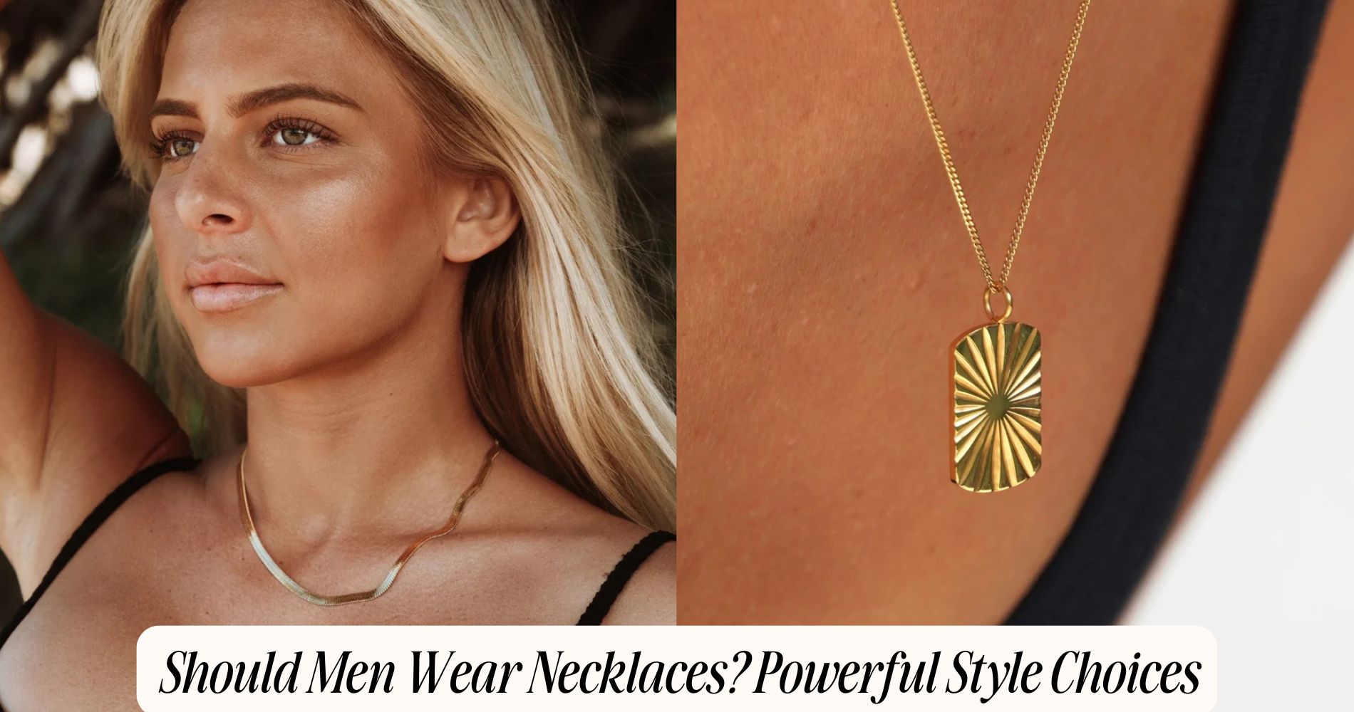 should men wear necklaces