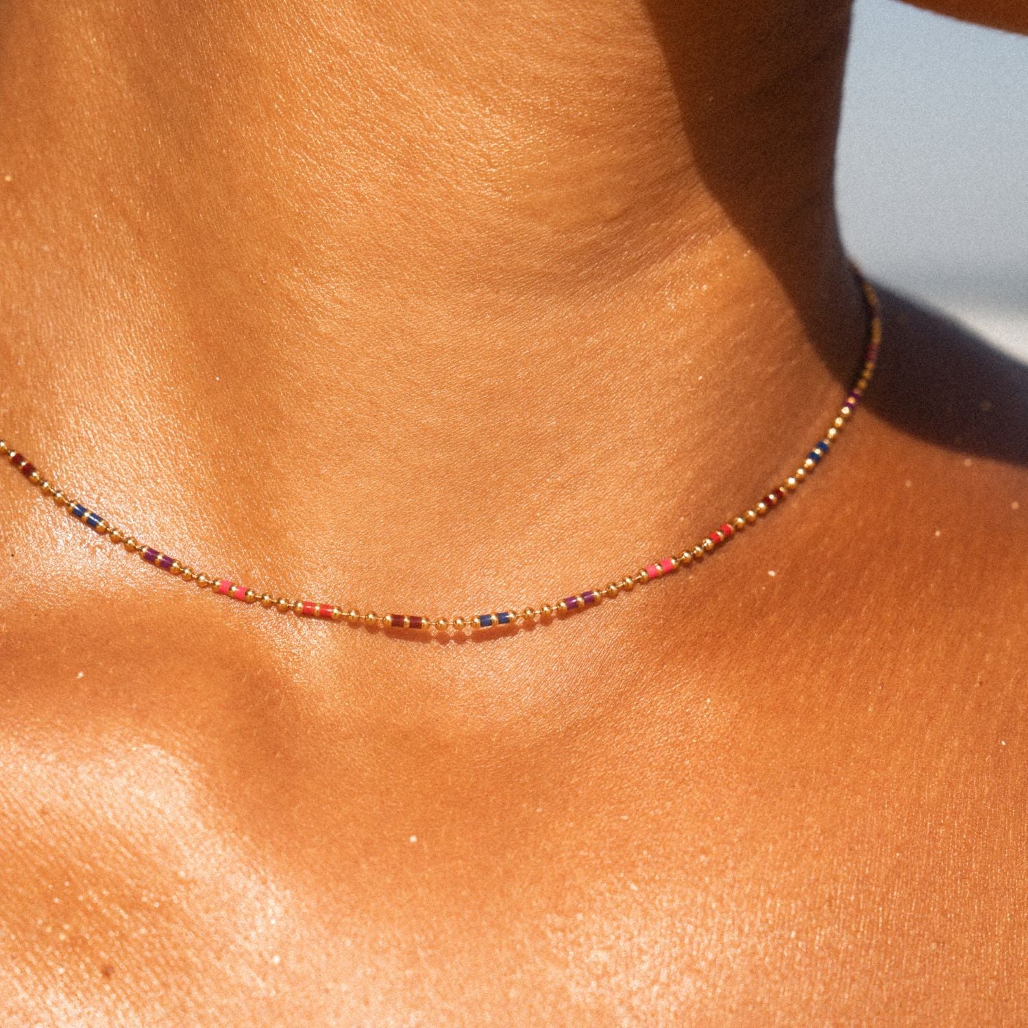 Bahia Choker On Model