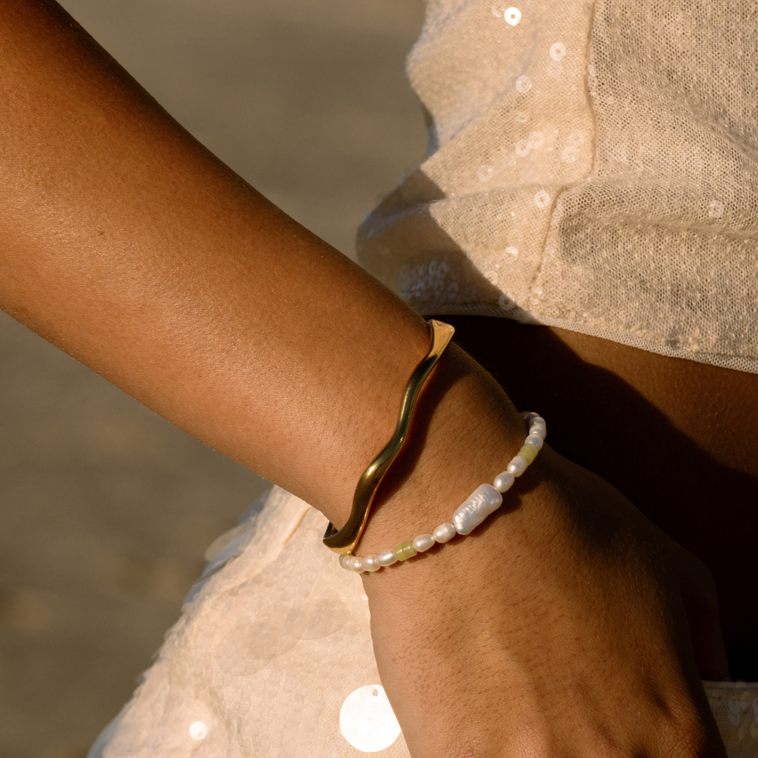 Gold Cala Cuff