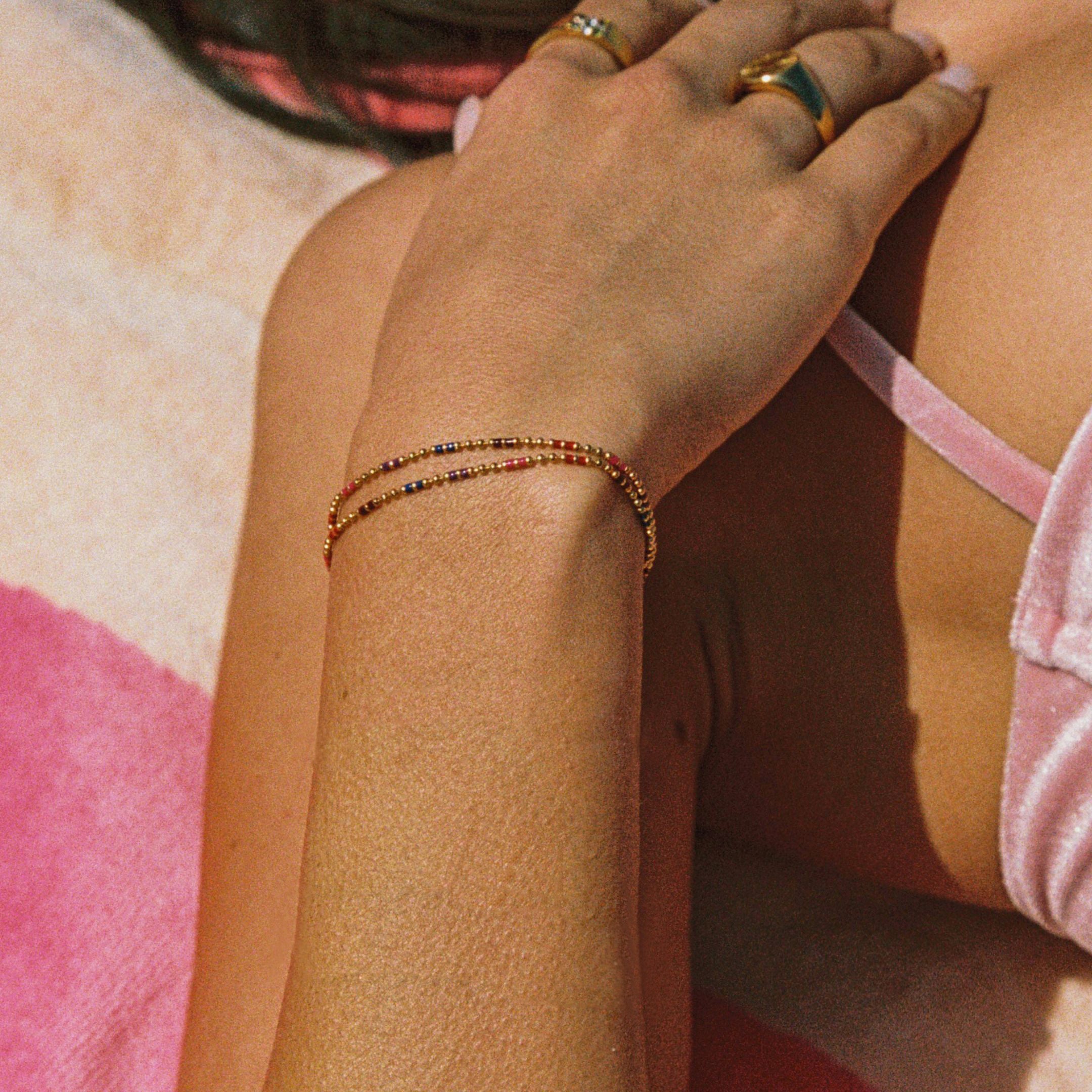 Bahia Bracelet On Model