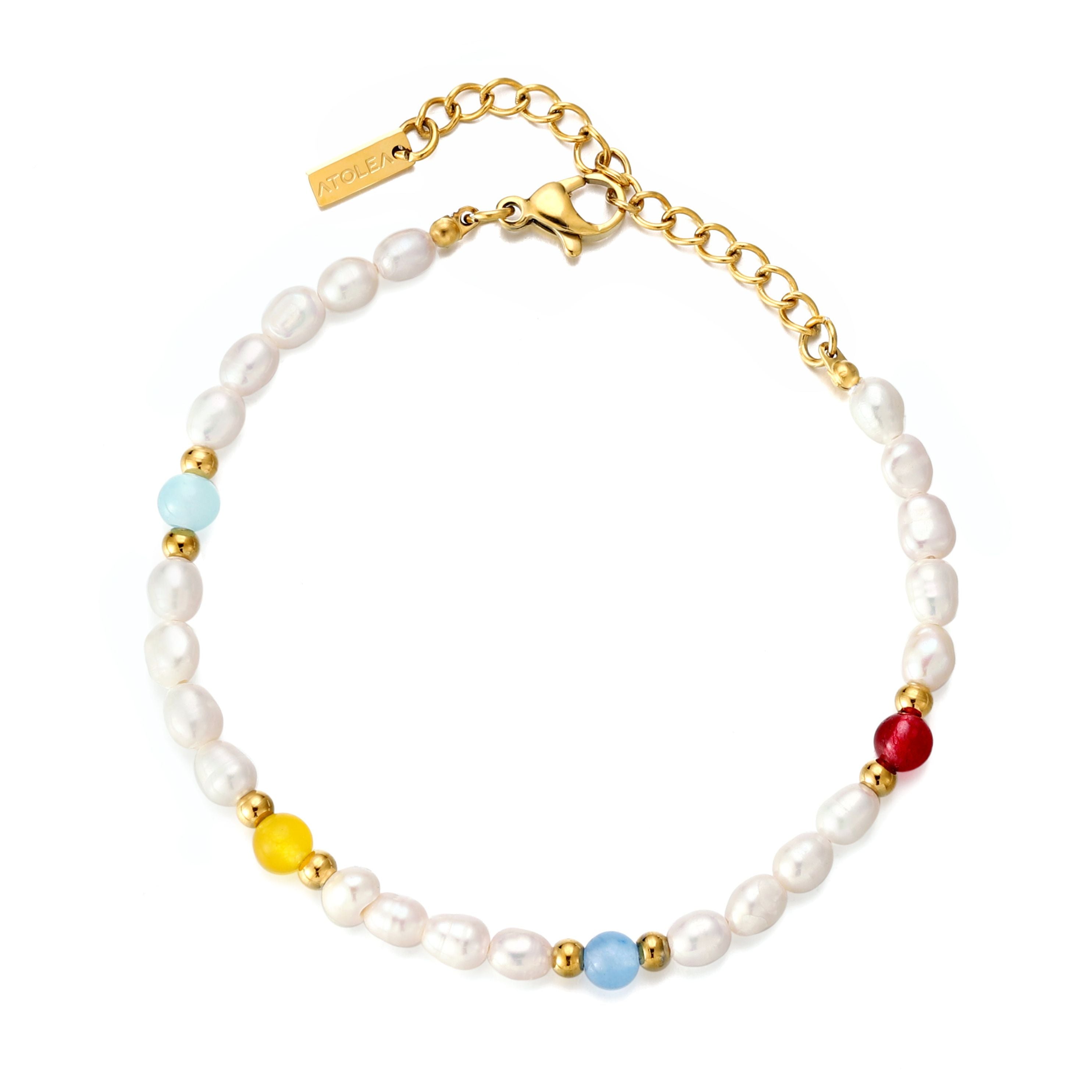 Multicolor Pearl Bracelet