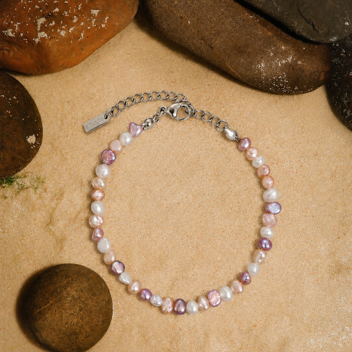 Pearl Anklet Closeup