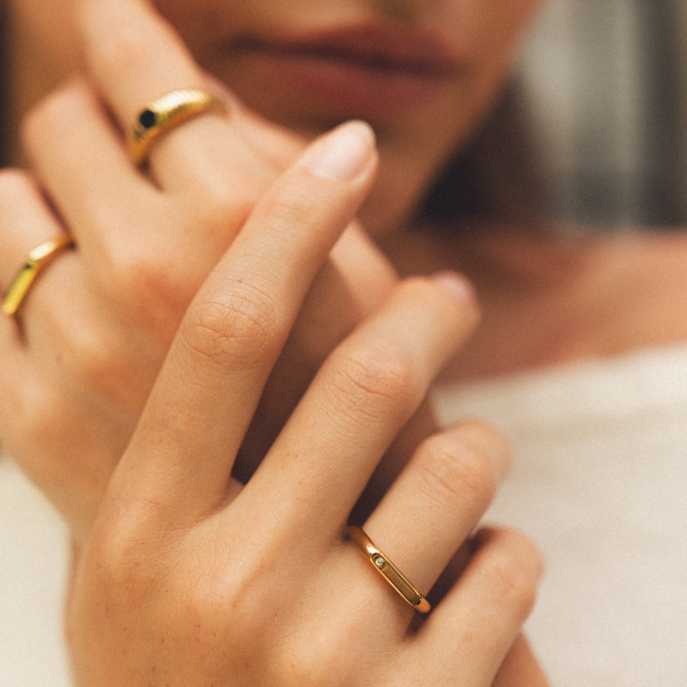Polished Lumi Ring