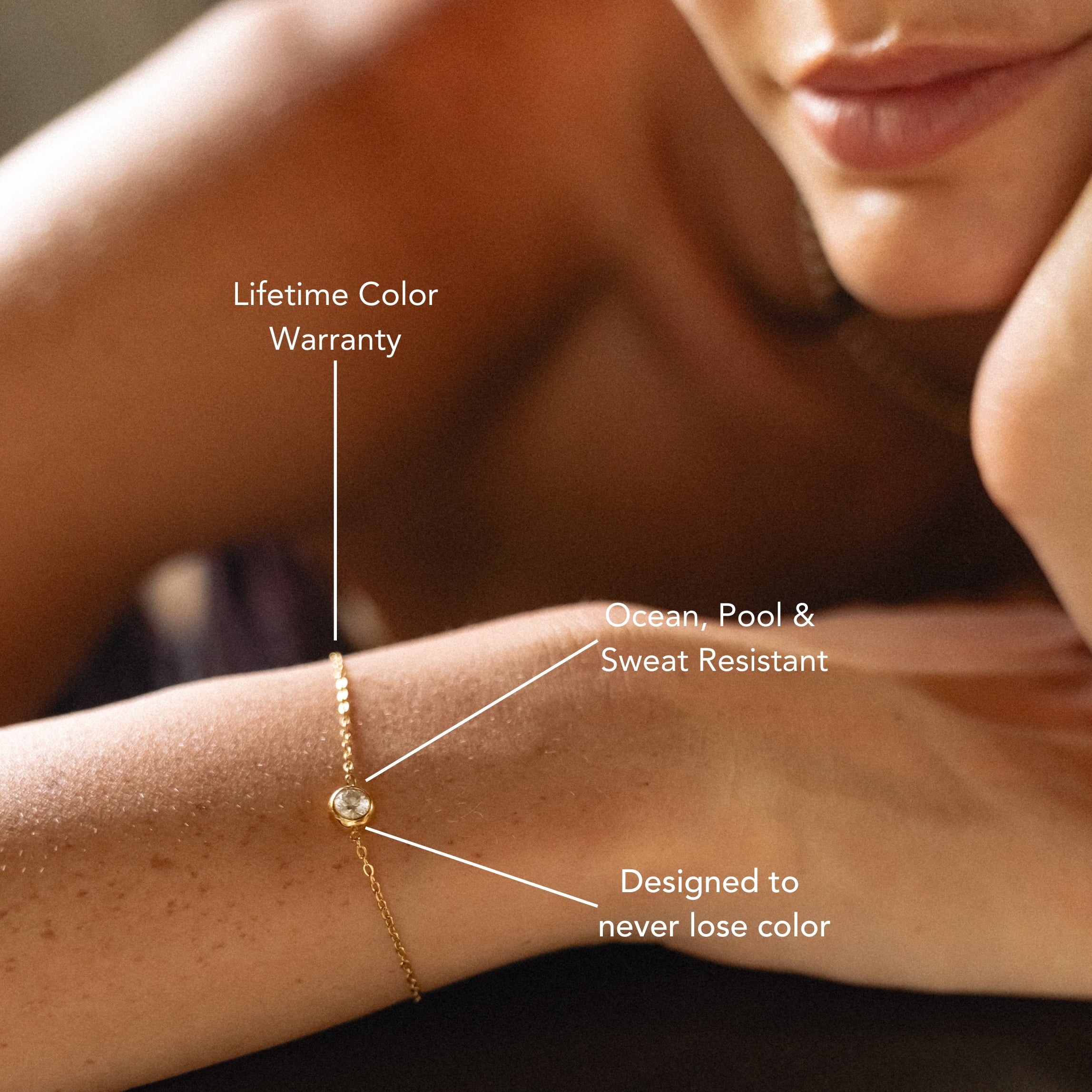 Spark Gold Bracelet