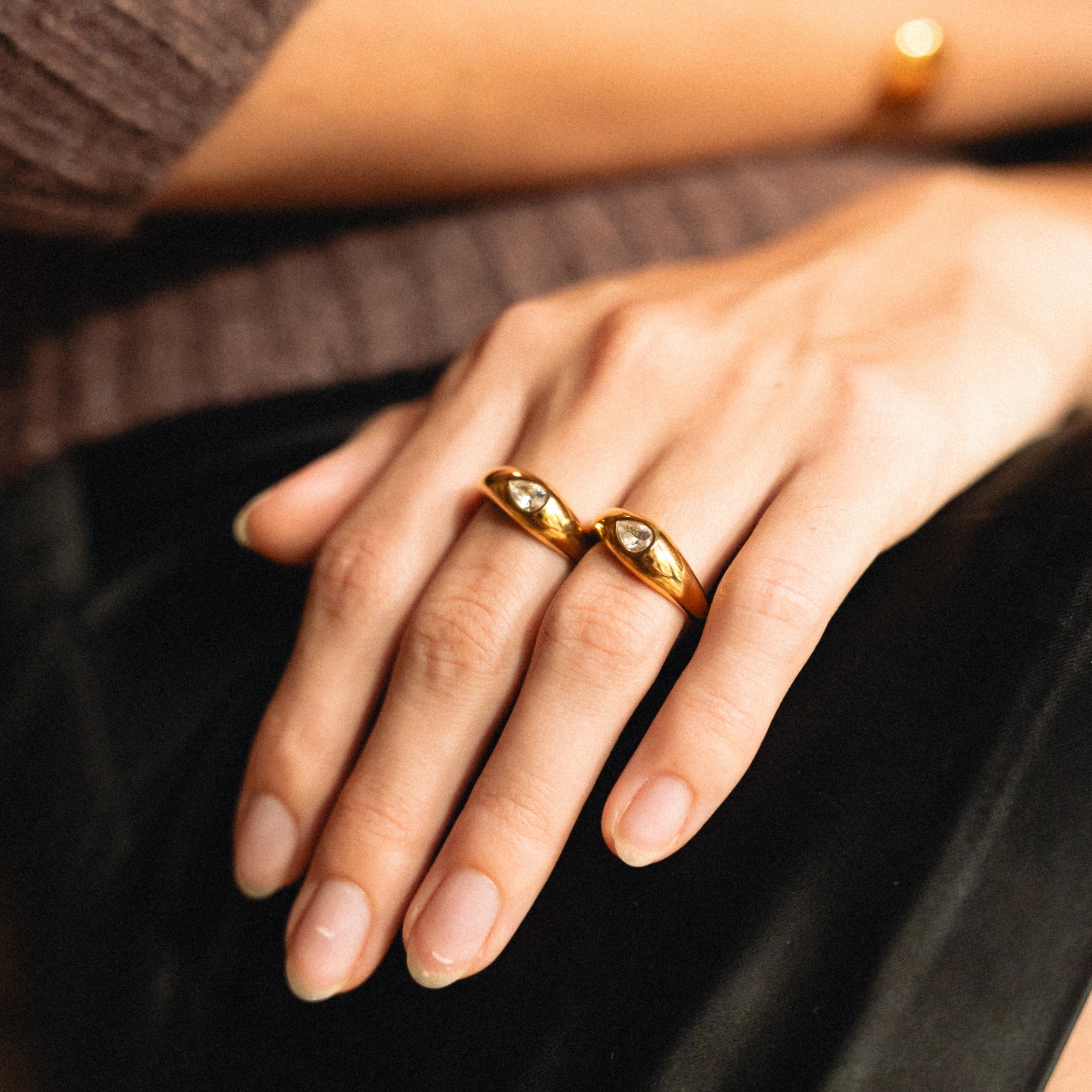 Zircon Ring Set
