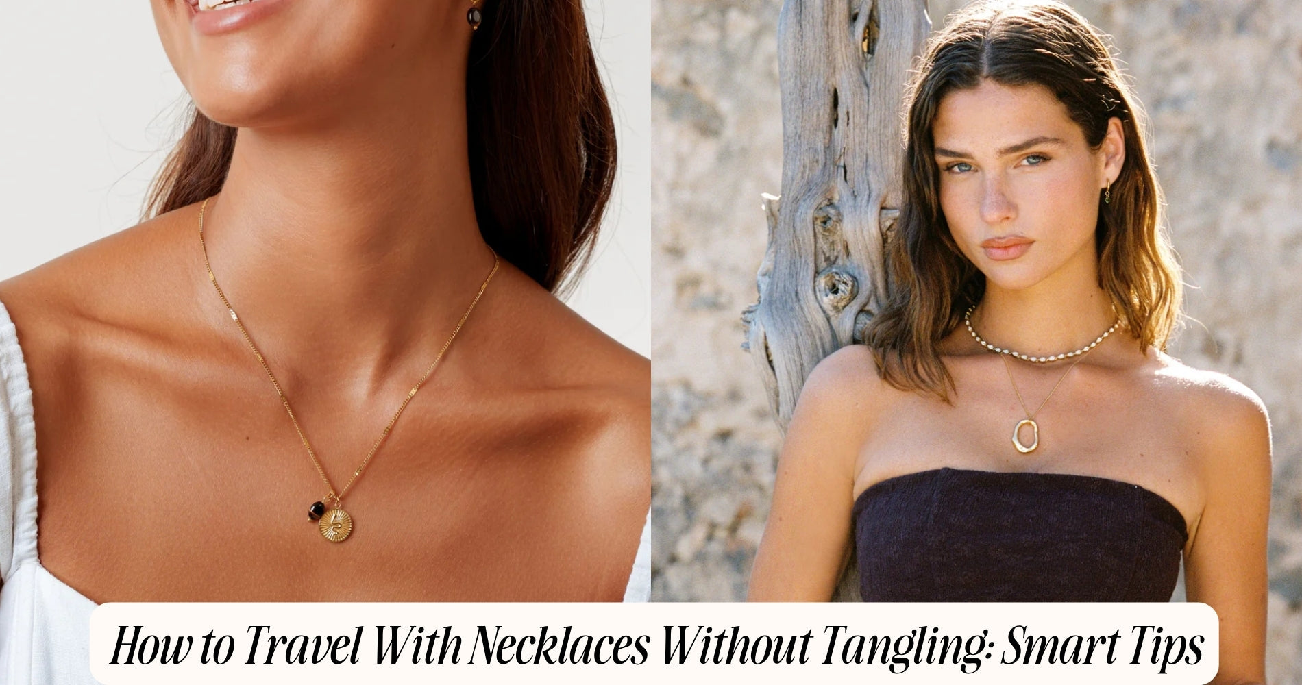 how to travel with necklaces without tangling