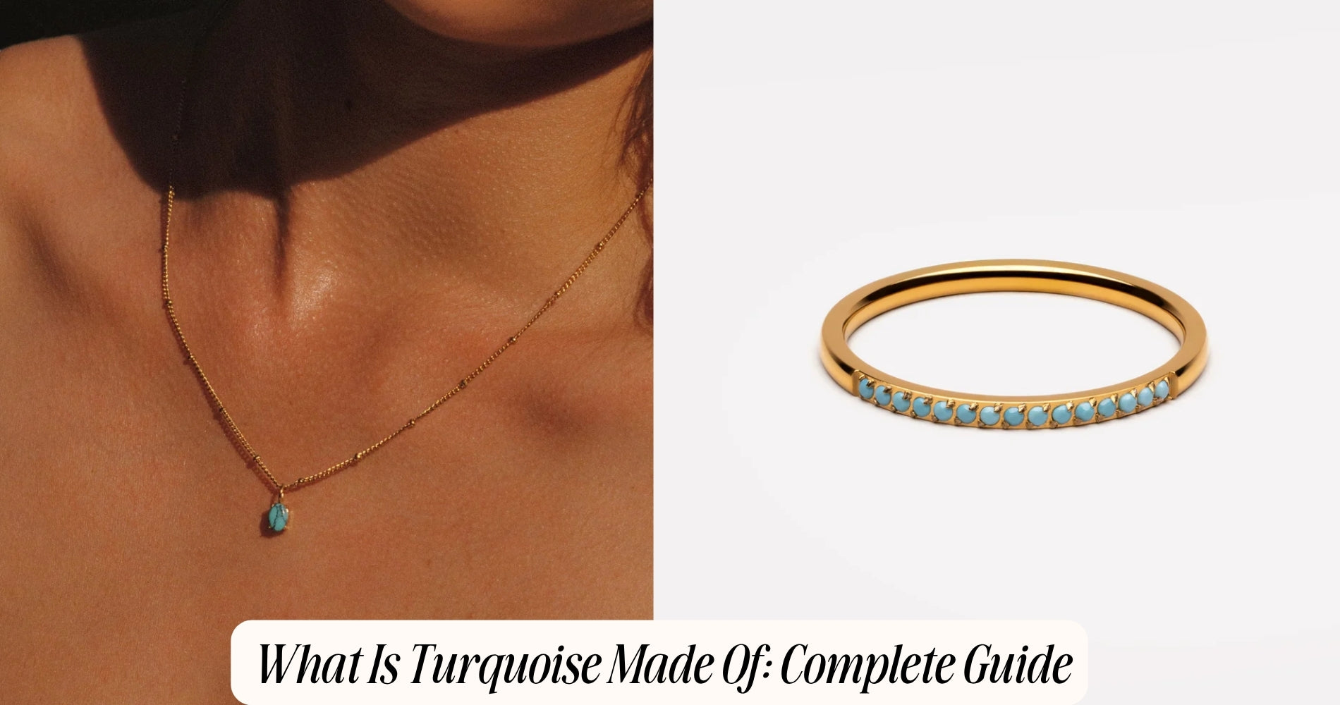 what is turquoise made of