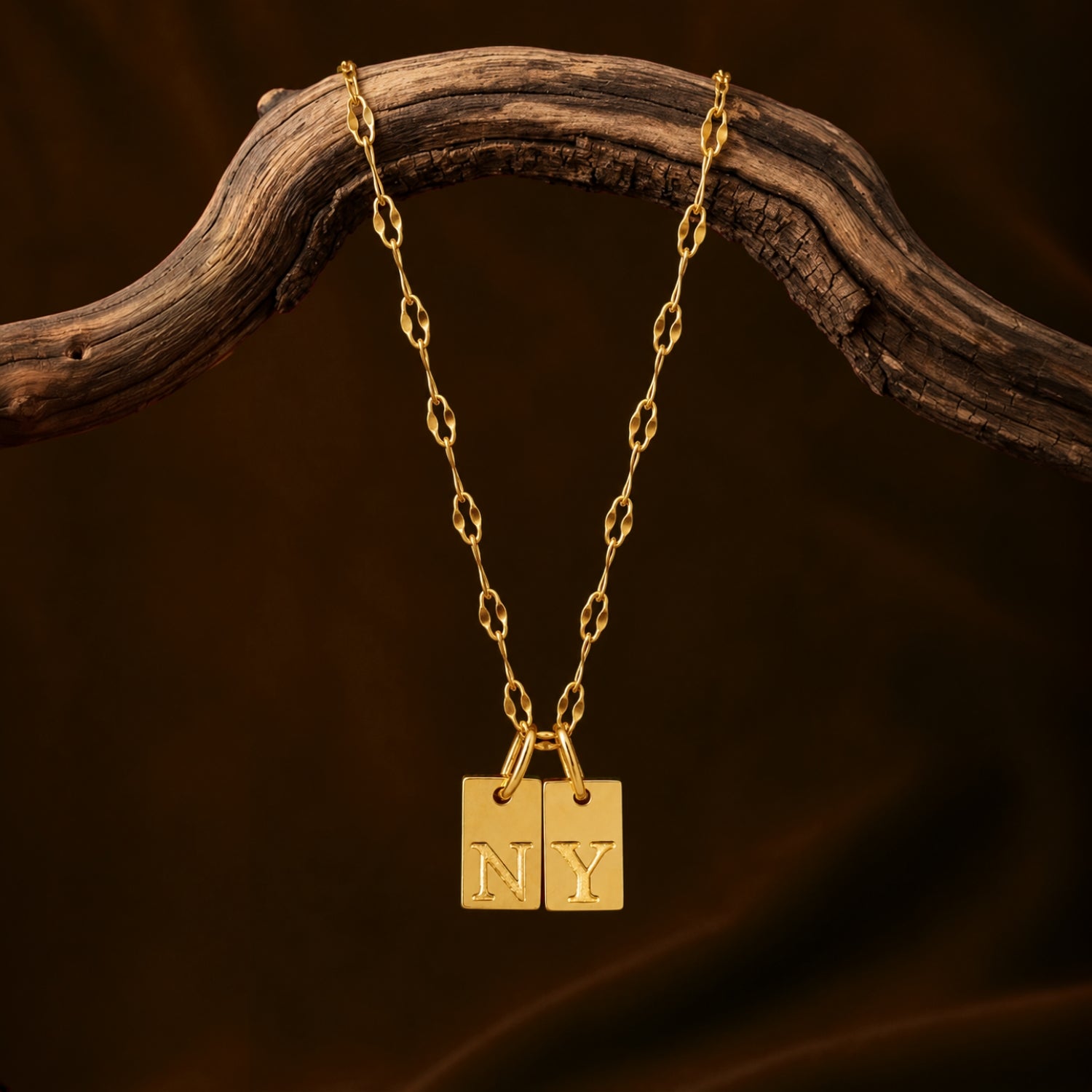 Classy Tag Necklace