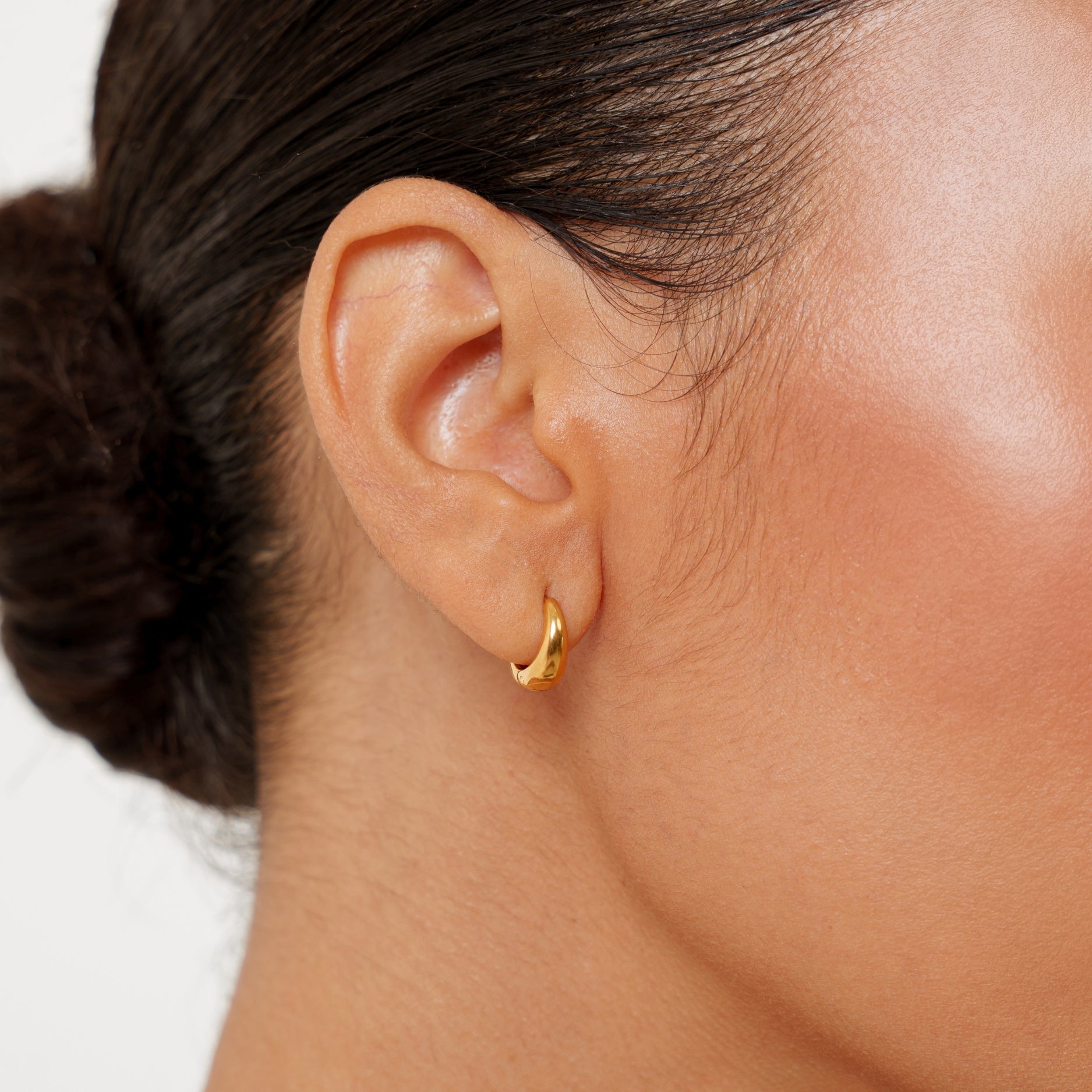 Gold Iconic Hoops