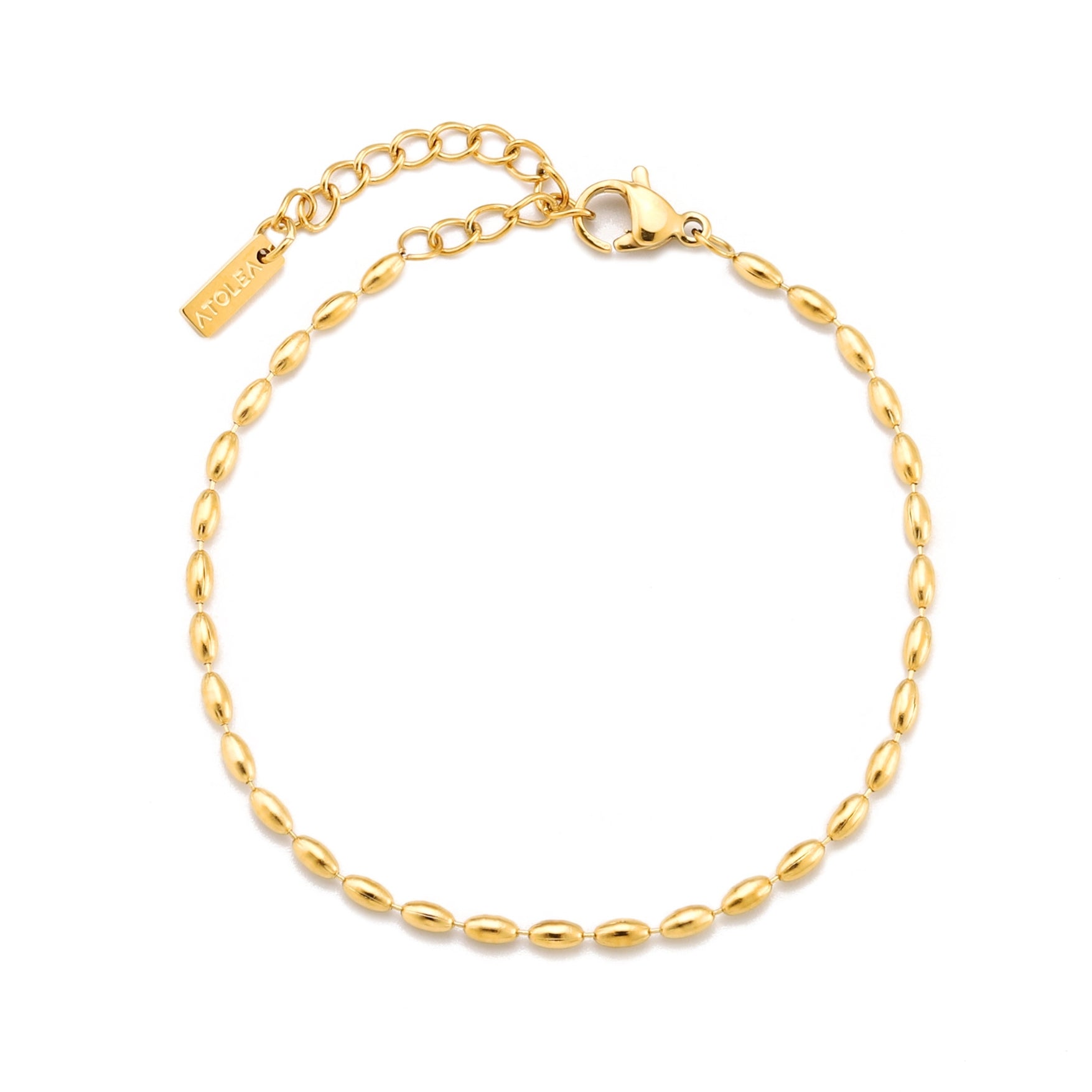 Gold Pebble Bracelet