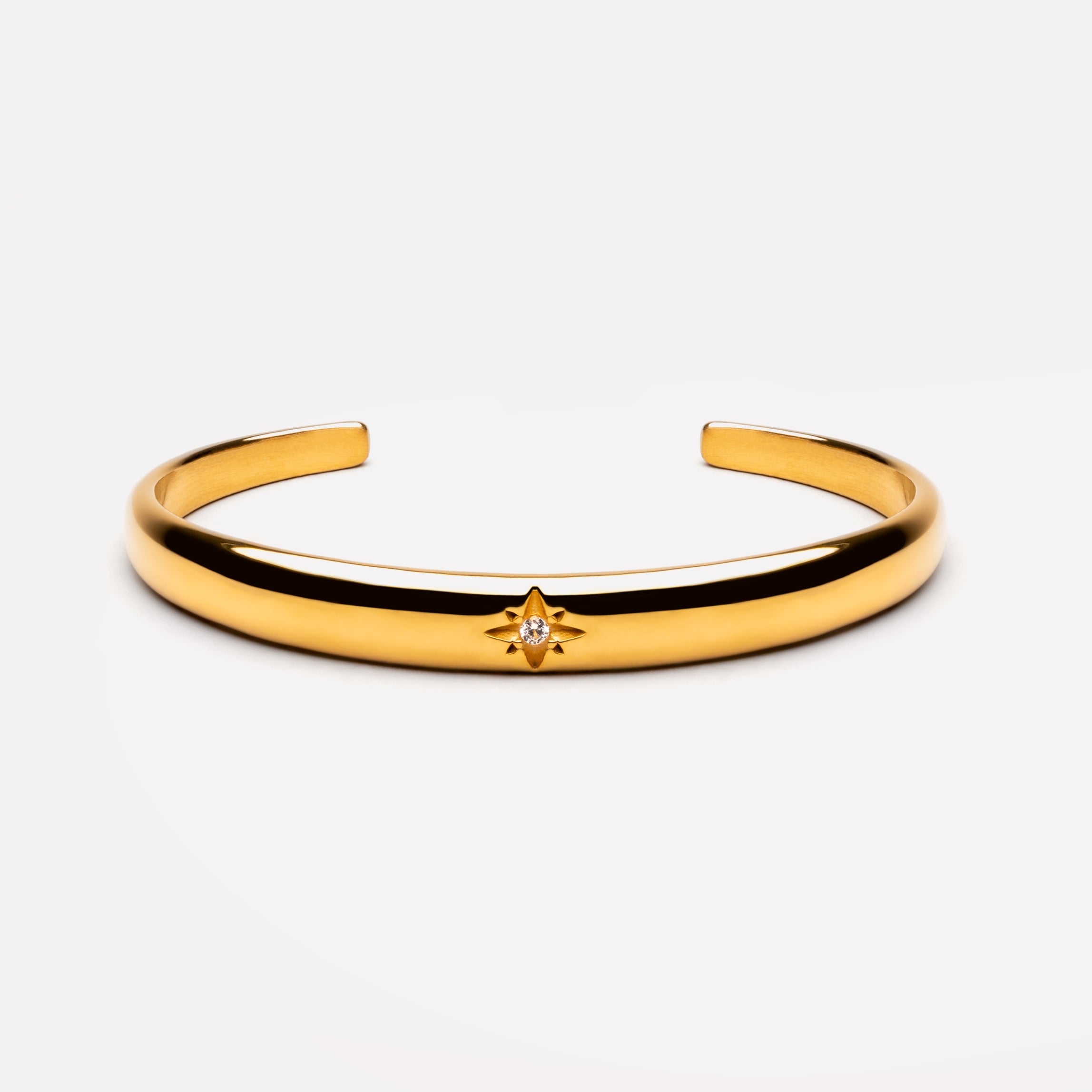 Gold Starburst Cuff