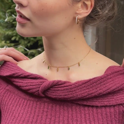 Rain Of Emeralds Choker Video Preview