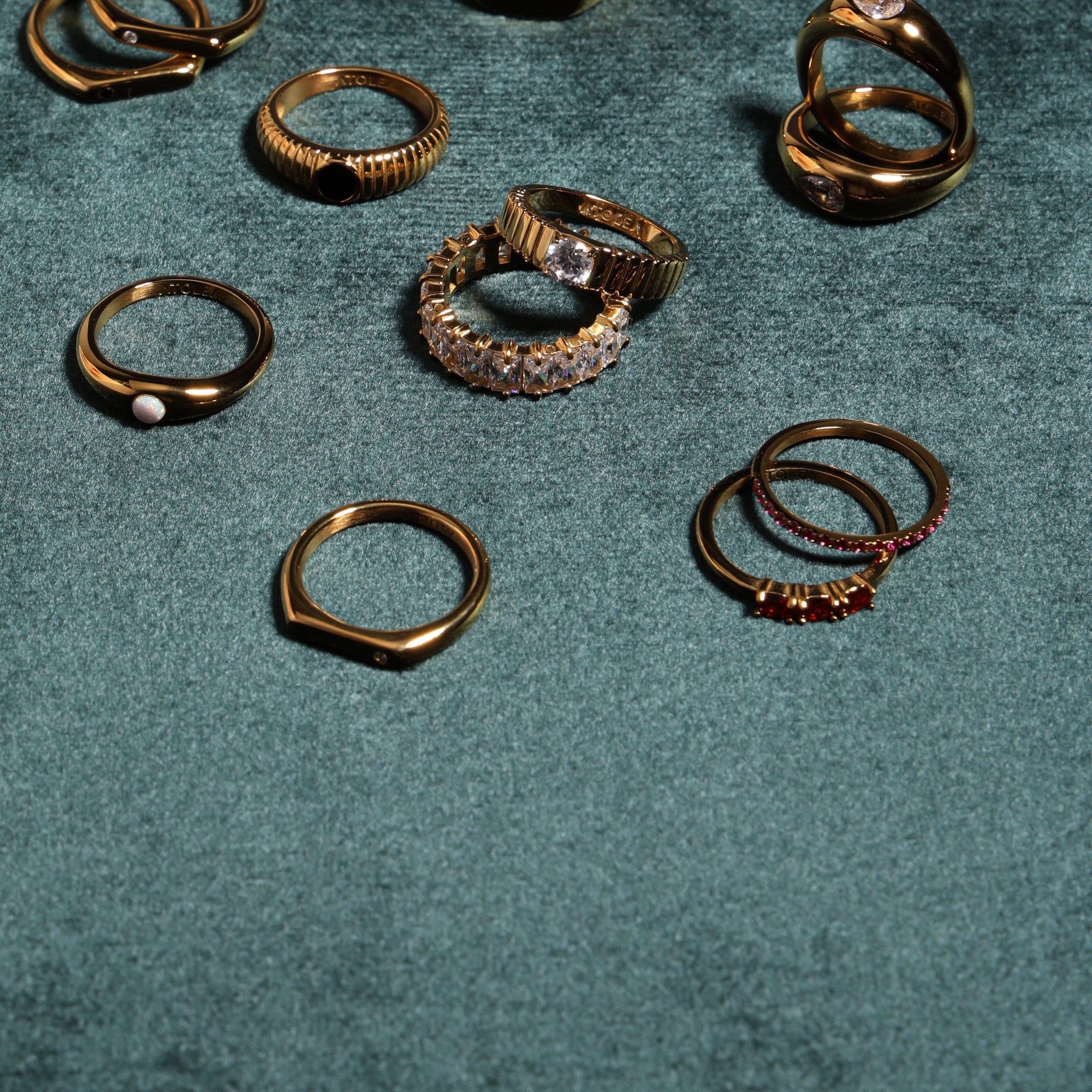 Ruby Tone Ring