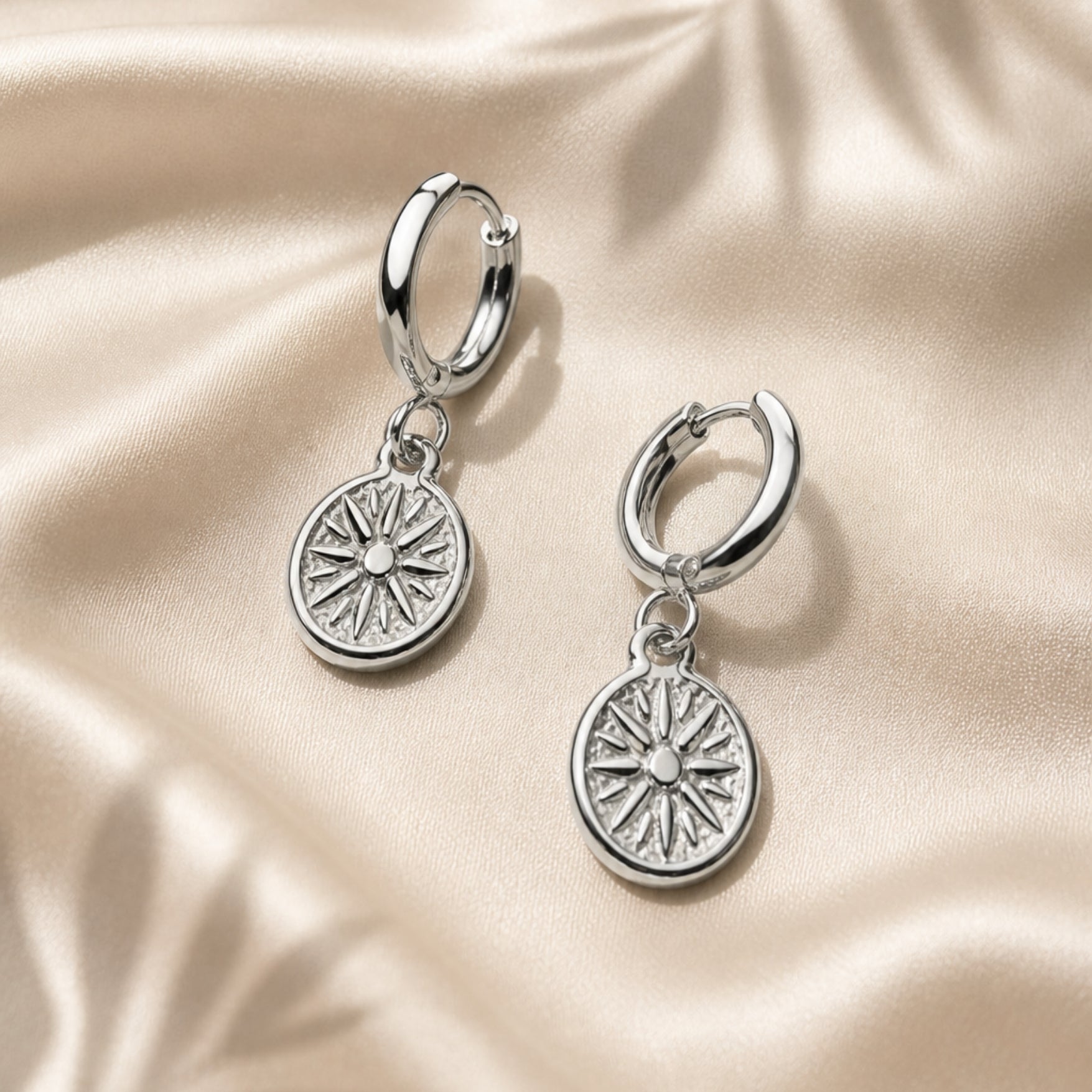 Silver Coin Sun Drops