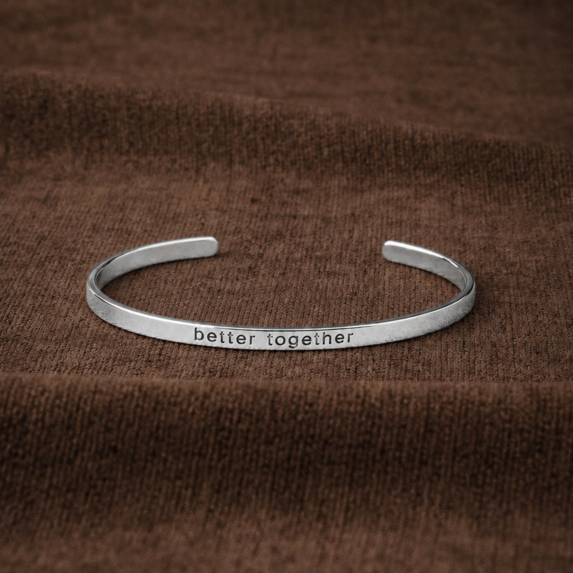 Silver Engraving Bangle