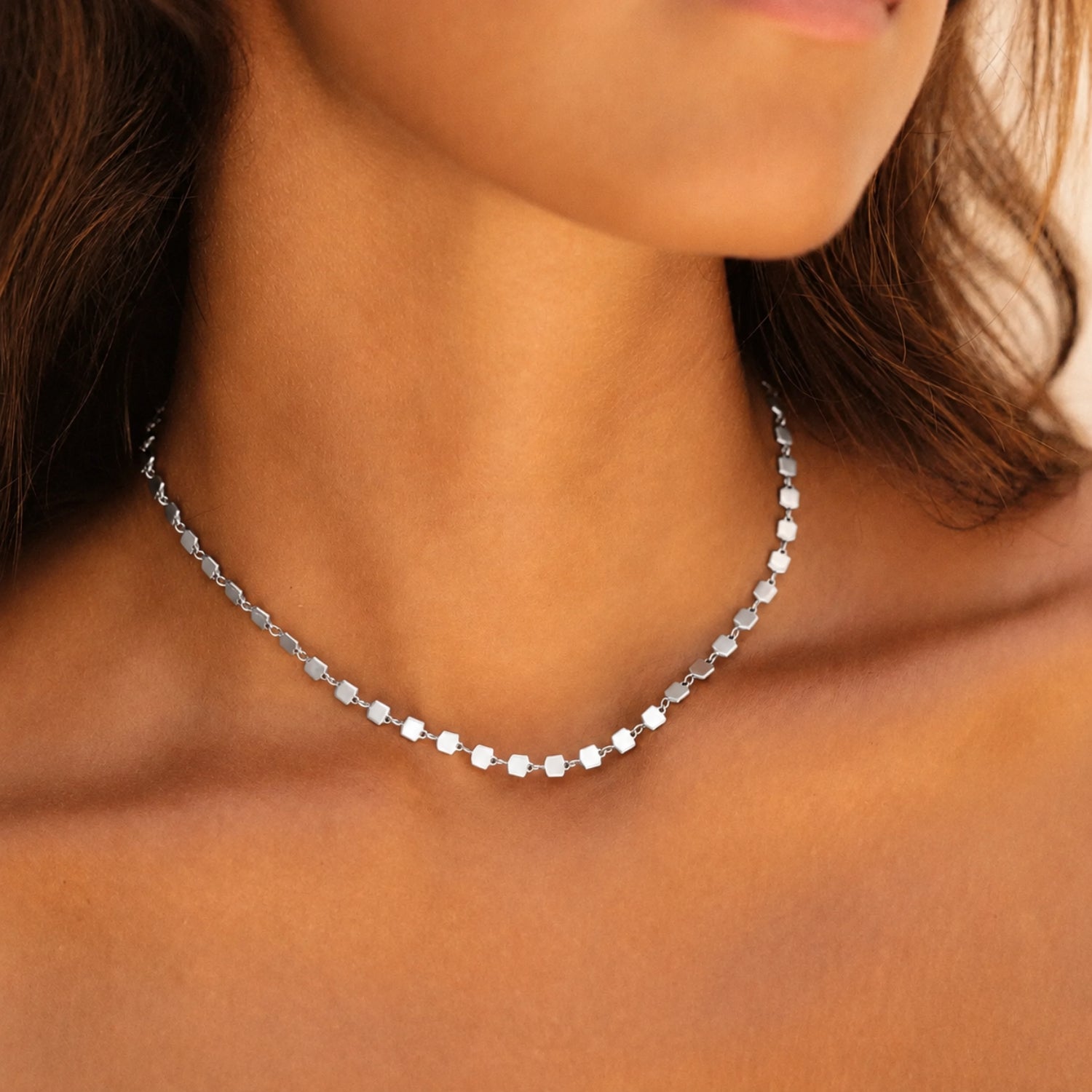 Silver Illos Choker