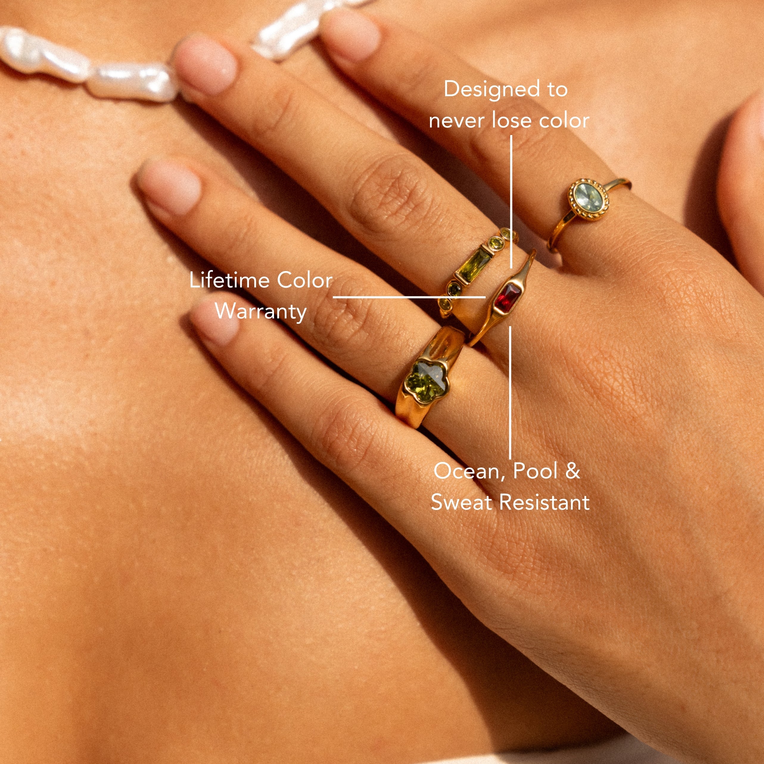 Sundrop Zircon Ring